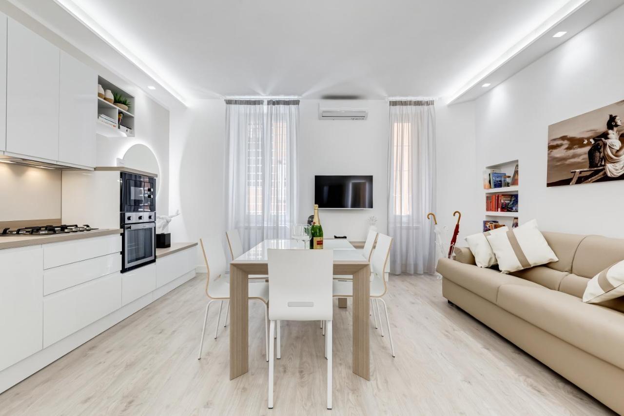 Bmga L The White Crown Apartment In Testaccio Rome Bagian luar foto